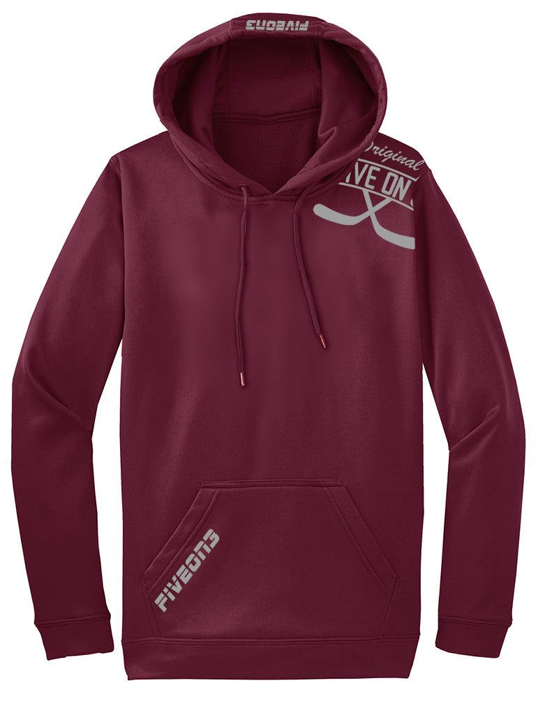 Performance Hoody (Burgundy)