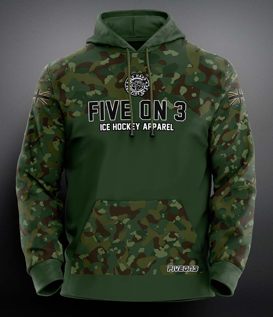 Cammo Sports/Performance Hoody