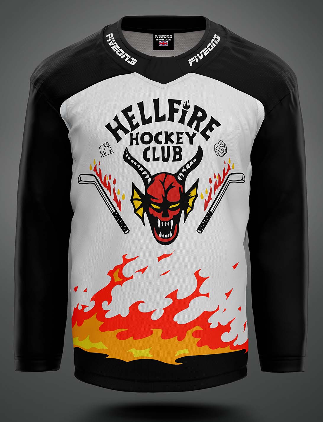 Hellfire Club Shirt Hockey Jersey *IN-STOCK* Adult XL