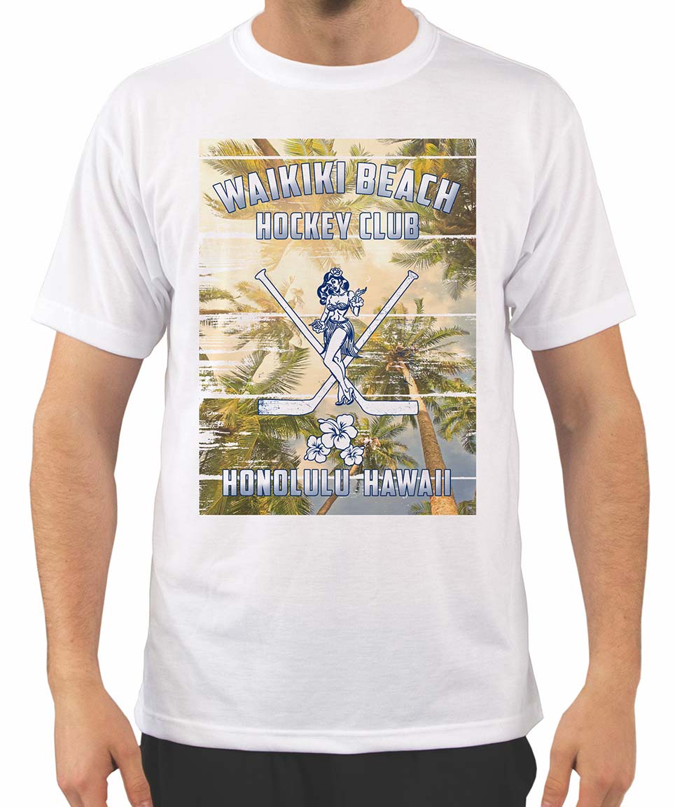Waikiki Beach Hockey Club Tee