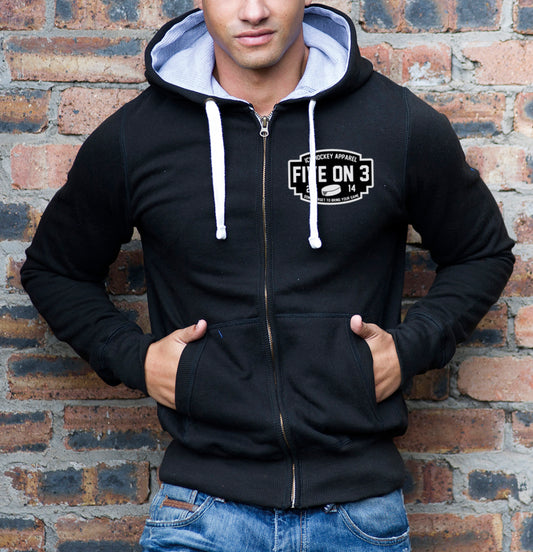 Don't Forget Chunky Zip Up Hoody