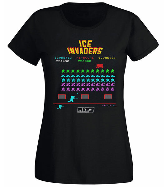 Ice Invaders Lady Fit t Shirt