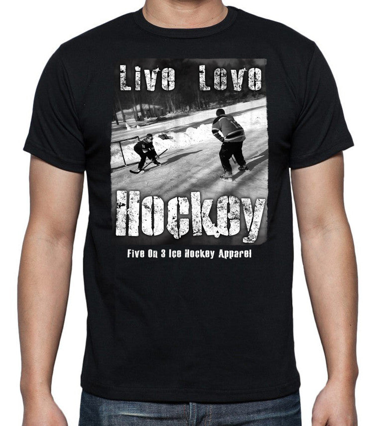 Live Love Hockey Kids Tee Shirt